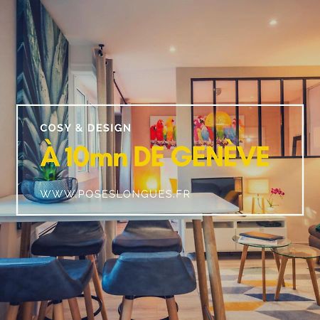 Le Chatelet- Parking Gratuit - Cosy Et Design - A 10 Mn De Geneve อานมาส ภายนอก รูปภาพ